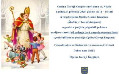 Obavijest Općine uoči dana sv. Nikole