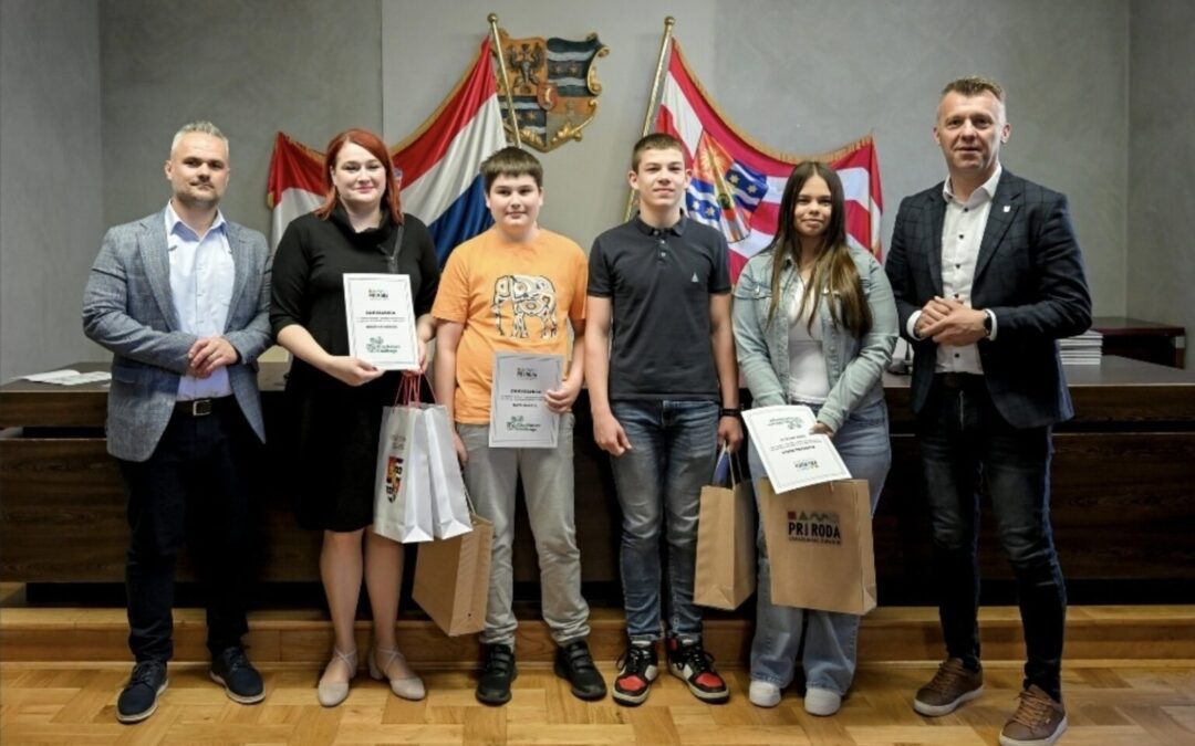 NAŠA ŠKOLA NAGRAĐENA U PROJEKTU CITY NATURE CHALLENGE 2026